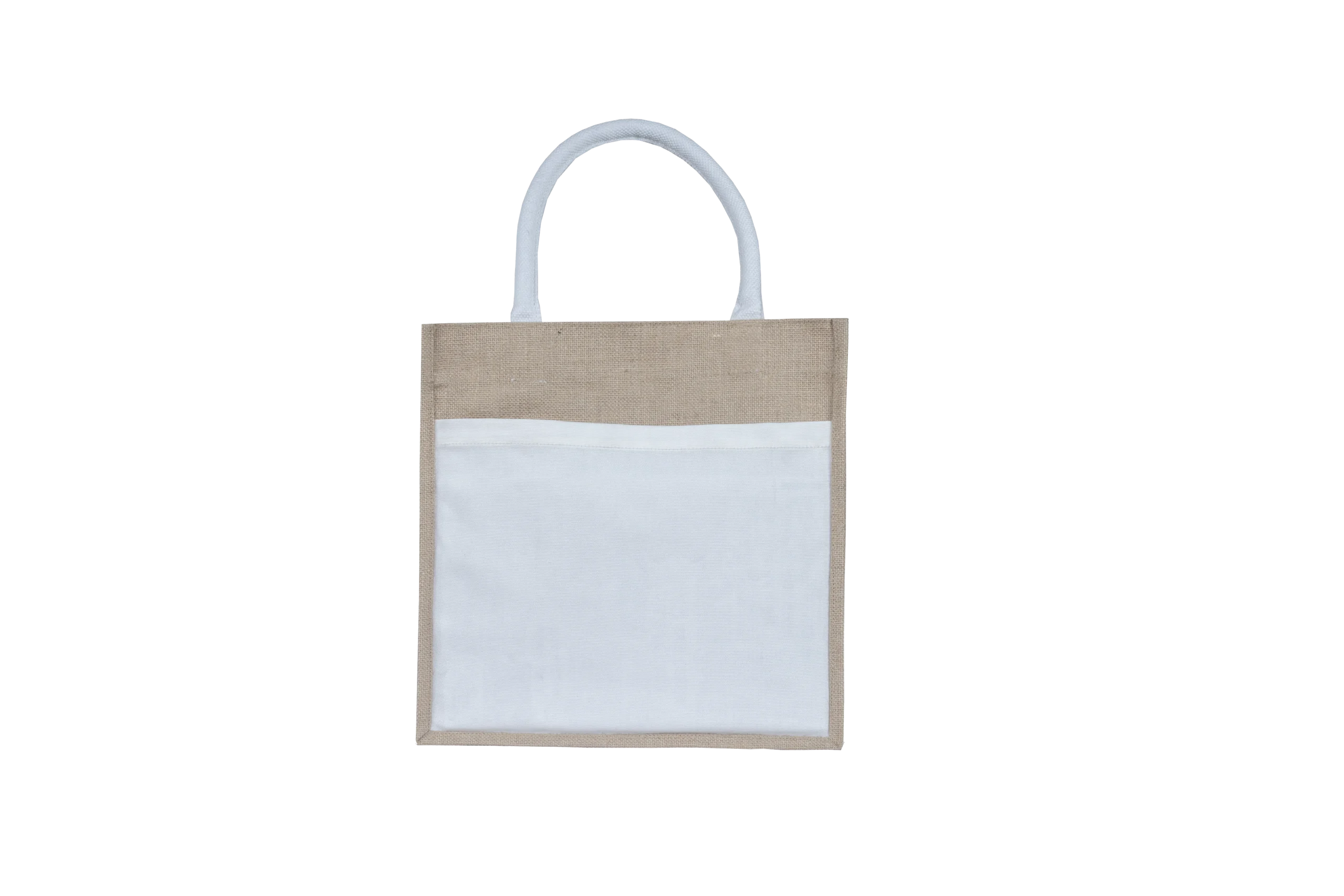 Cotton Pocket Jute Classic Tote