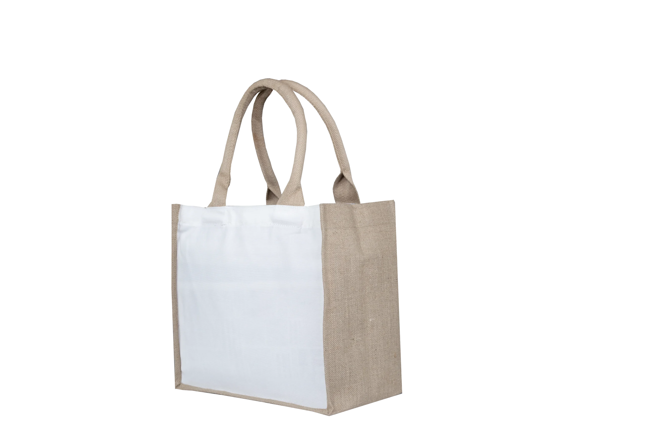 Refili Cotton Pocket Jute Mini Tote - Image 2