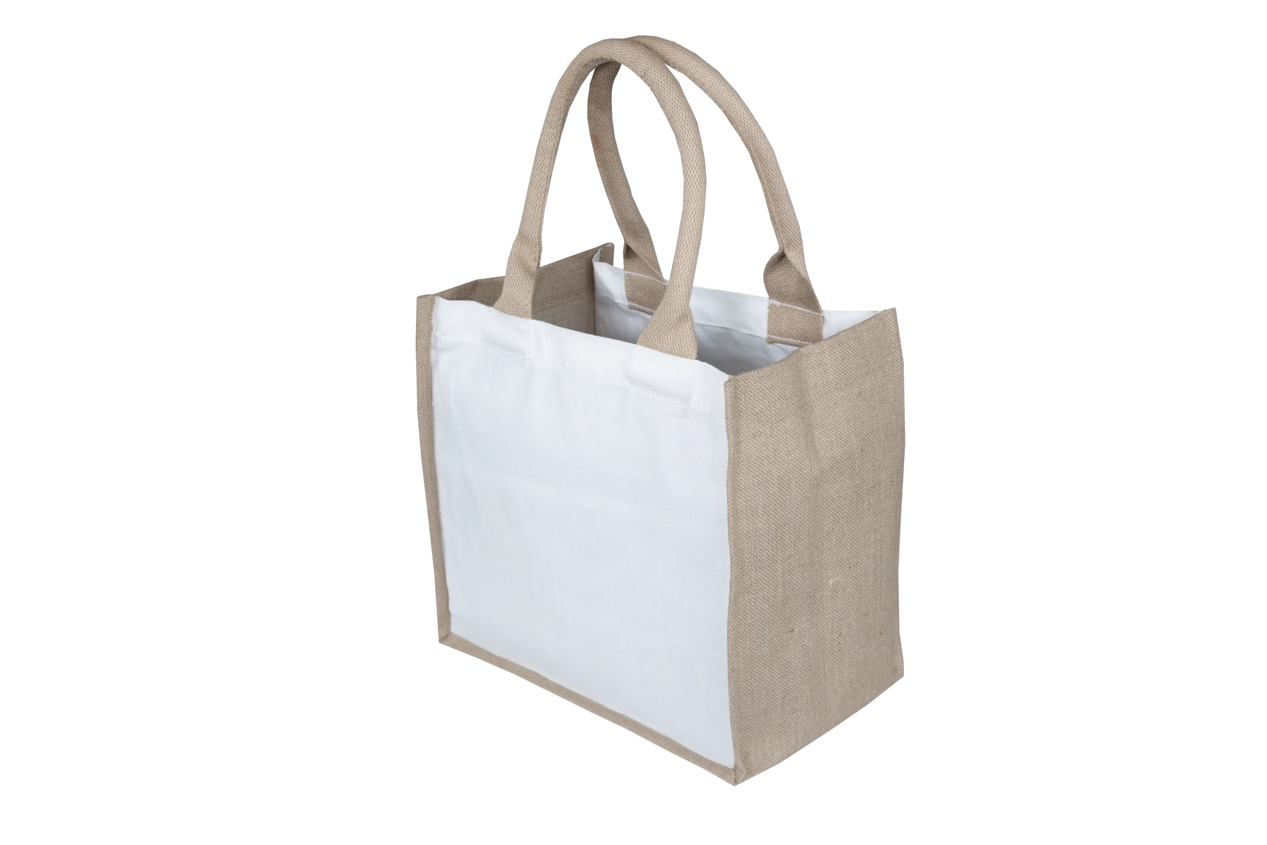 Refili Cotton Pocket Jute Mini Tote